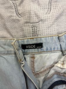 Light Wash Denim Shorts