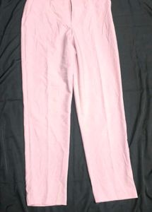 Pink Straight Leg Pants