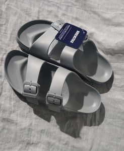 Birkenstock Arizona Essentials Silver - Size 39