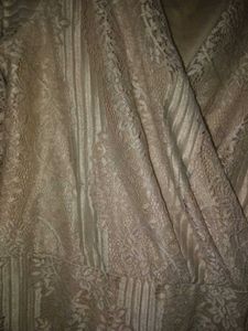 Elegant Cream Lace Dress
