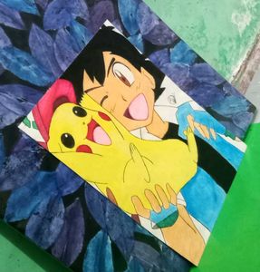 Pokemon Ash Ketchum Portrait