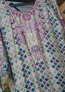 Pure Muslin kurti set