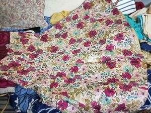 Multi Colour Indo Western Skirt