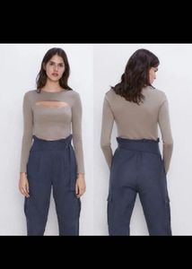 Zara Cutout Top