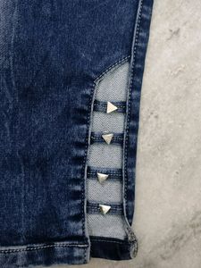 Coral Fashion Blue Damage Jeans