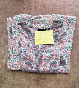 Floral Print KURTA