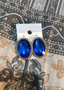 Royal Blue Gemstone Earrings
