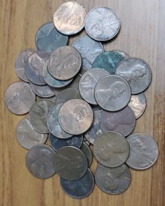 Rare Vintage Lincoln Pennies 40 Pcs + 2pcs Free.
