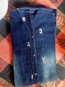 Blue Denim Shirt