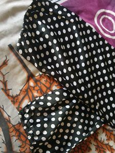Polka Dot Long Sleeve Top 90s fashion