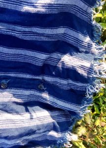 Striped Button-Down Shirt