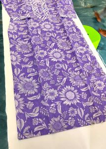 Floral Print Kurta