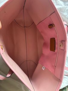 Coach - Pink Monogram Tote