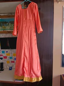 Embroidered Anarkali Gown