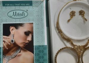 Gold-Toned Traditional Jewelry Set