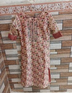 Floral shimmer Kurta set