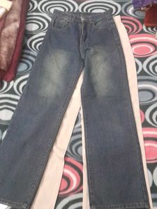 Wide Leg Denim Jeans