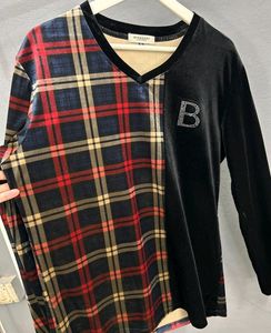 @burberry Vintage velvet sweatshirt