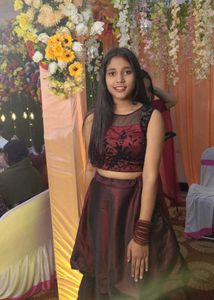 Crop Top And Skirt