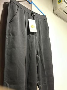 High Rice Plated Black Trouser By FITHUB