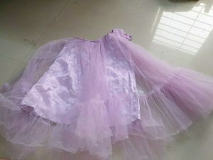 Cute Purple Tulle Dress