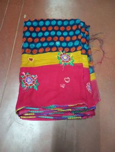 Colorful Ethnic Saree combo offer