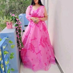 Organza Designer Lahanga