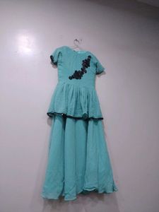 Cute Blue Party Dress