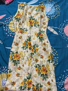 Floral one piece dress