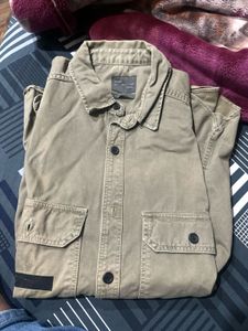 Cool Khaki Shirt Cum Jacket Not even used once
