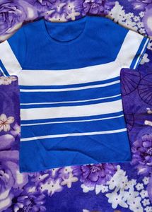 Blue Striped T-shirt