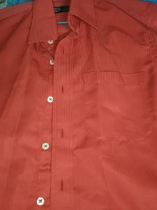 Red Premium Cotton T Shirt Length 27