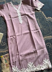 Elegant Embroidered Kurta 3 Piece Set