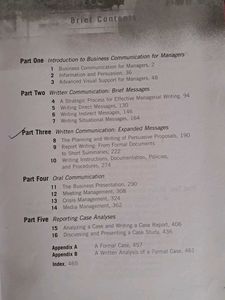 Business Communication For Managers
