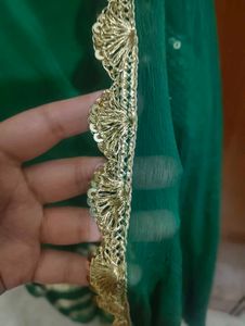 Crop Top With Skirt And Duppatta