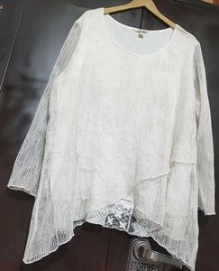 White Top For Healthy Girl Or Woman 46 Bust
