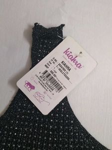 Sparkly Black Tank Top