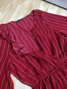 Striped Jumpsuit - Retro Style