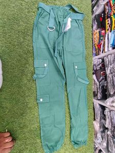 Green Cargo Pants