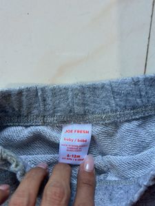 Cute Gray Baby Shorts