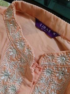 Peach Ethnic Suit