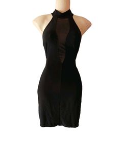 Chic Black Bodycon Dress – Perfect Fit!🫠😍
