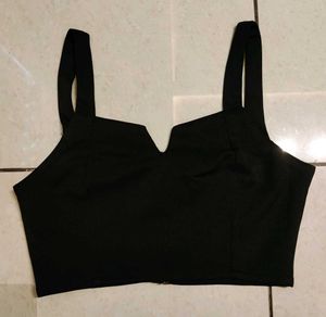 Black Crop Top
