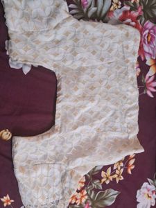 Blouse With Golden Shine