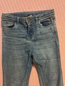 Blue Denim Flare Jeans