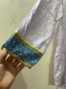 Embroidered Tunic Top