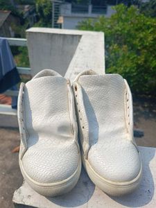 White Casual Shoes