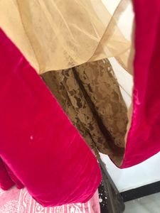 Golden Anarkali