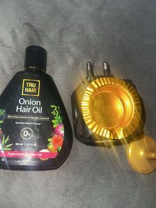 Try Hair Oil And Heater