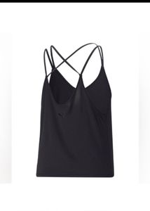 Puma Black Studio GrapheneStrappy TankYoga Top